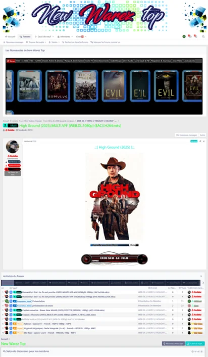 New Warez Top telechargement direct forum